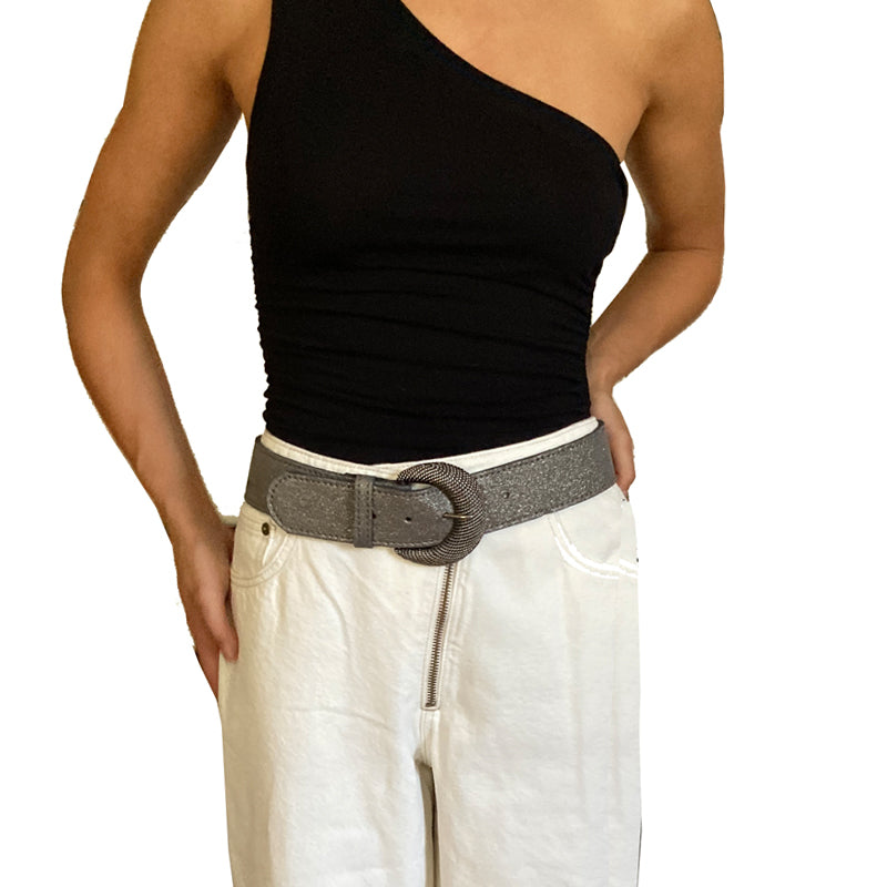 Chain Mail Belt - Silver Shimmer