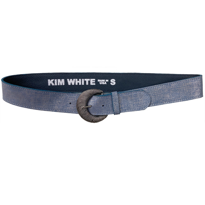 Chain Mail Belt - Baby Blue