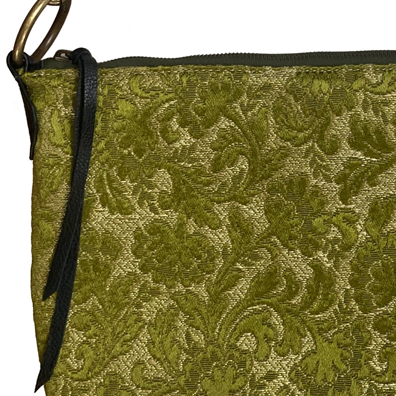 Slouchy Bag - Vintage Green Floral