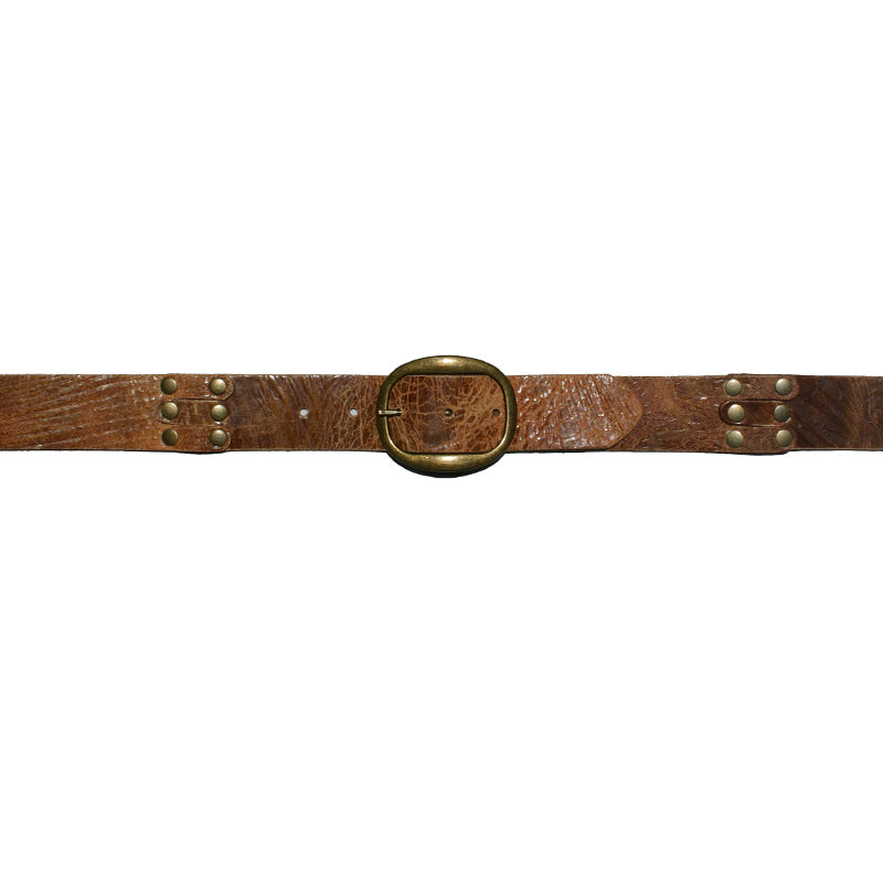 Pieced & Riveted - Caramel Crackle