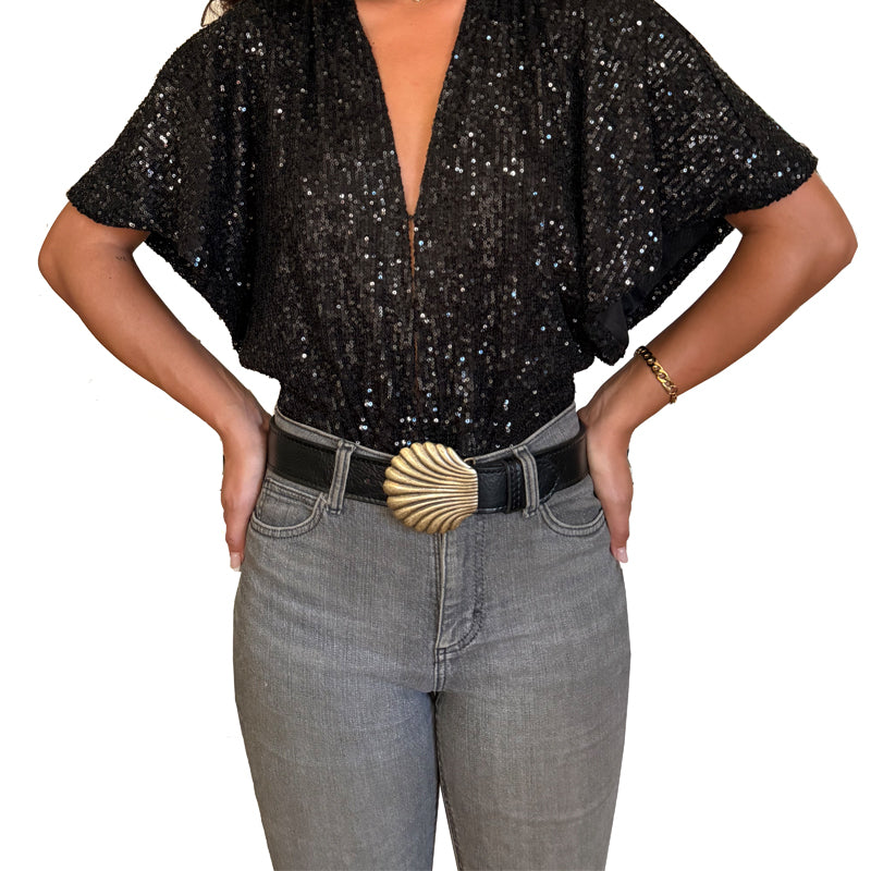 Shell Belt - Black