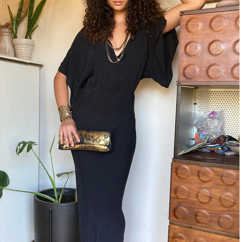 Baguette Clutch - Pastel Snake