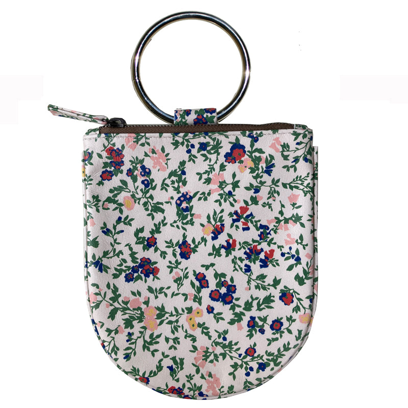 Mini Ring Wristlet - Tiny Floral