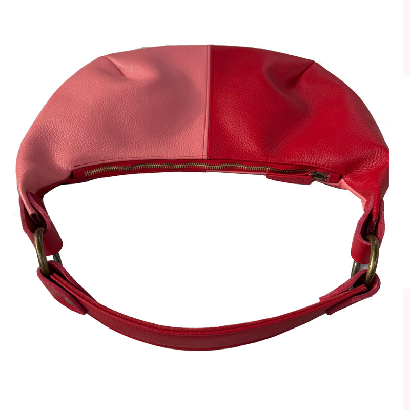 Hobo Bag - Red & Pink
