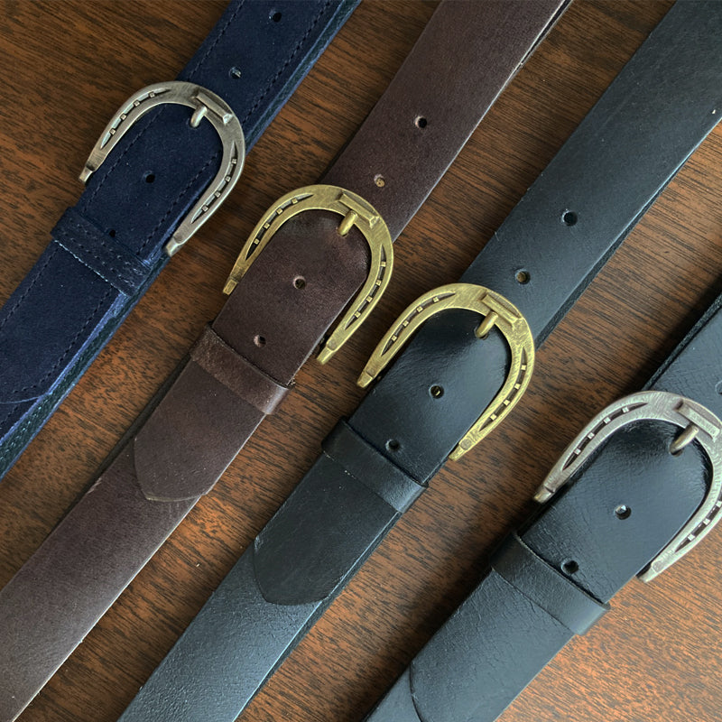 Horseshoe - Black wBrass