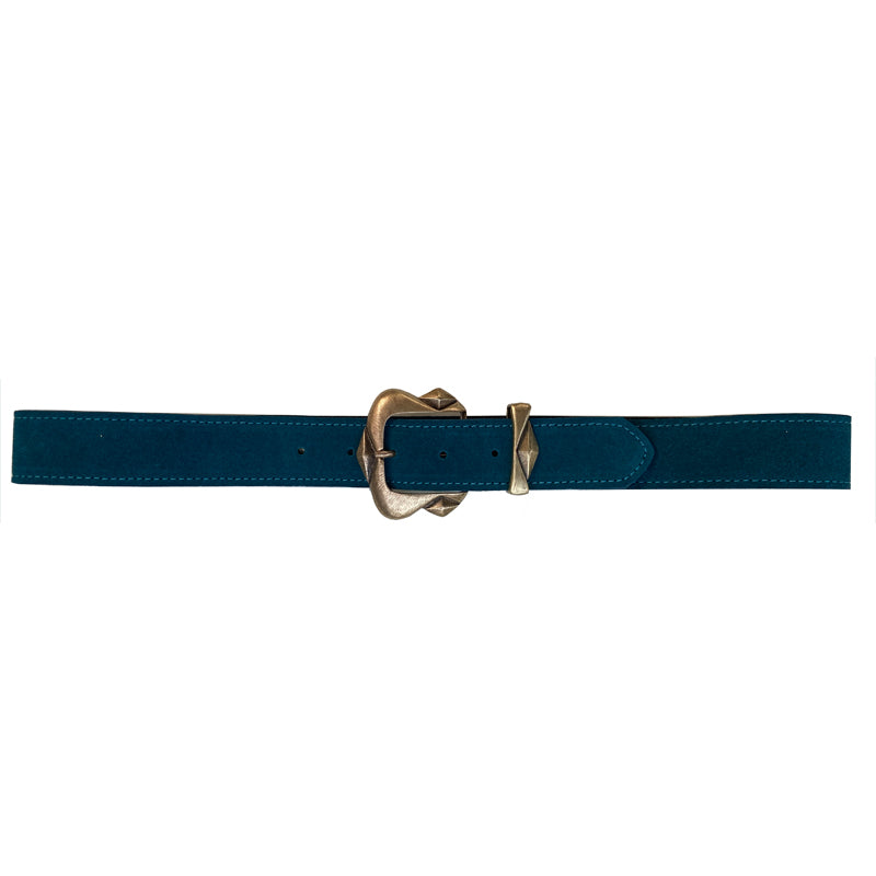 Jewel Two Part - Teal Suede