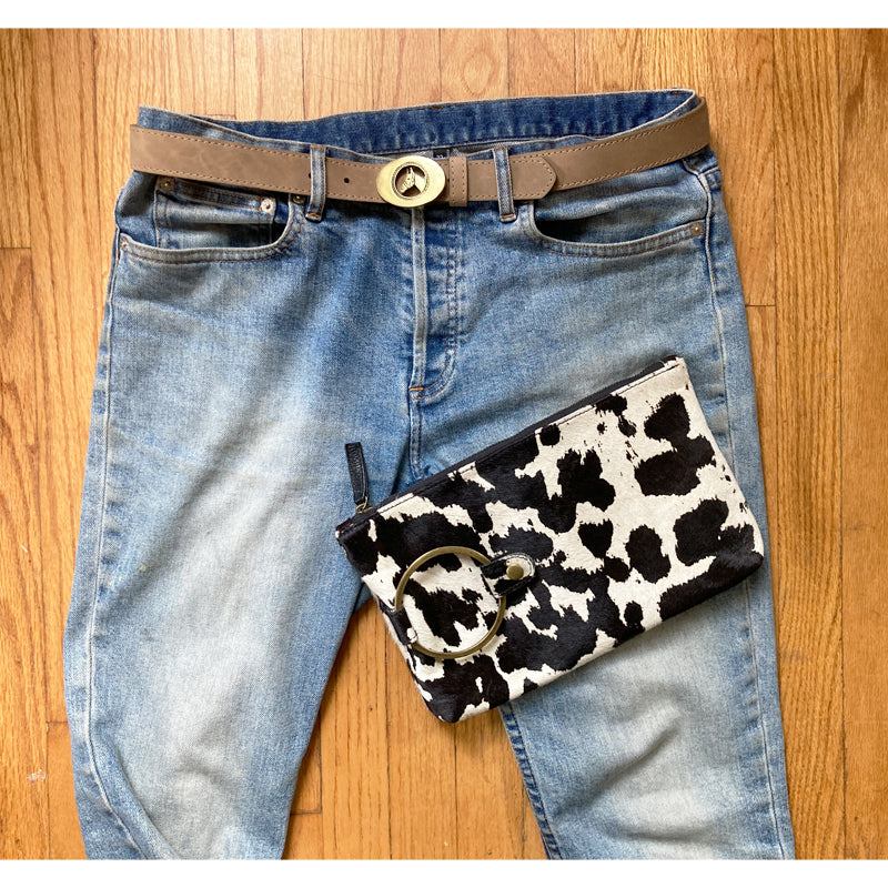 Pony Belt - Matte Fawn