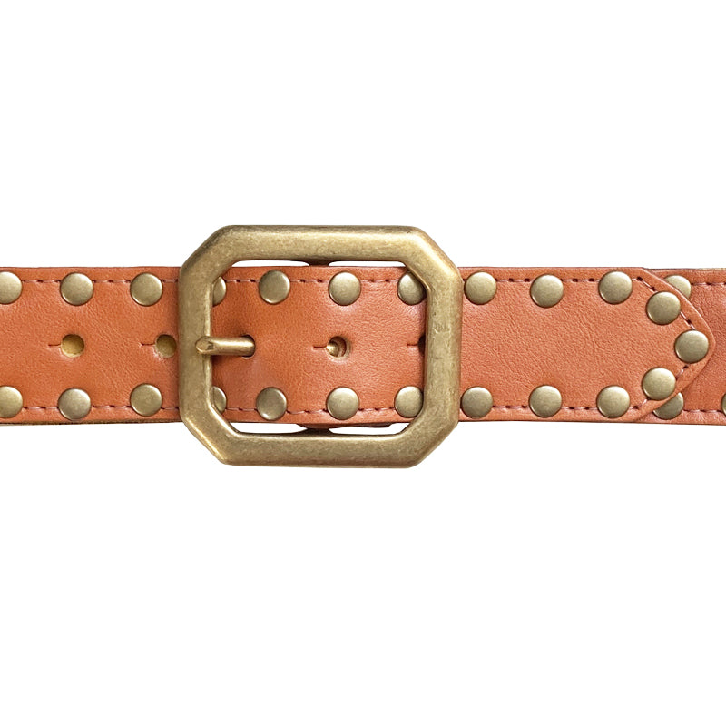 Squared Off Buckle - Saddle