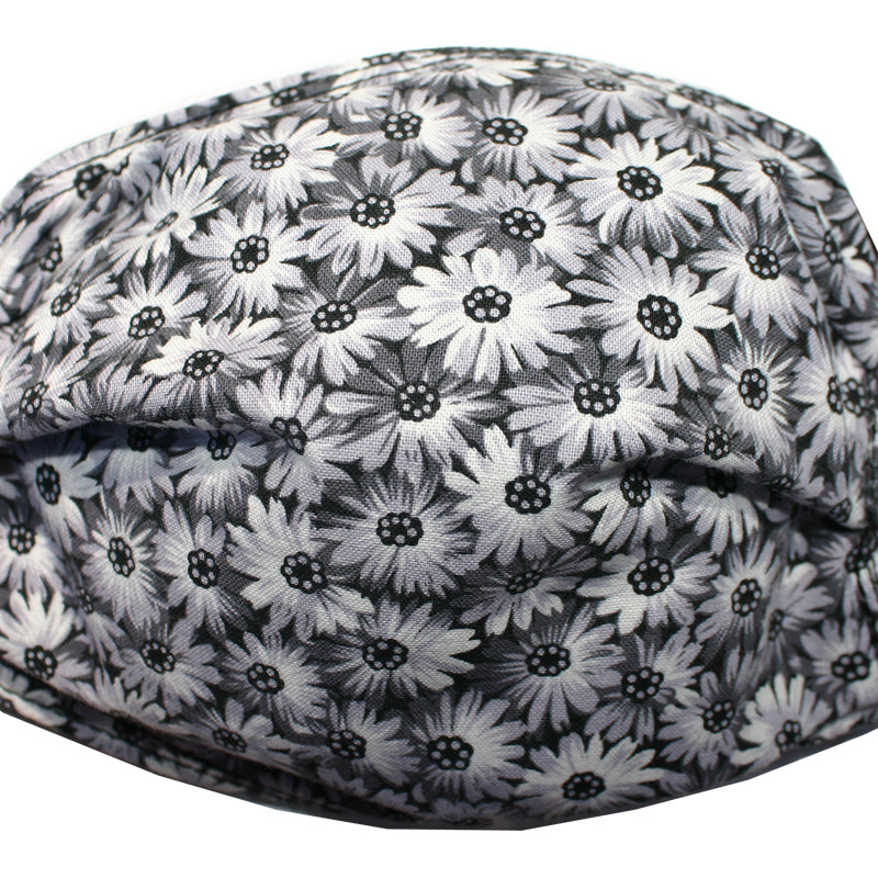 KW Mask - Black Allover Daisy