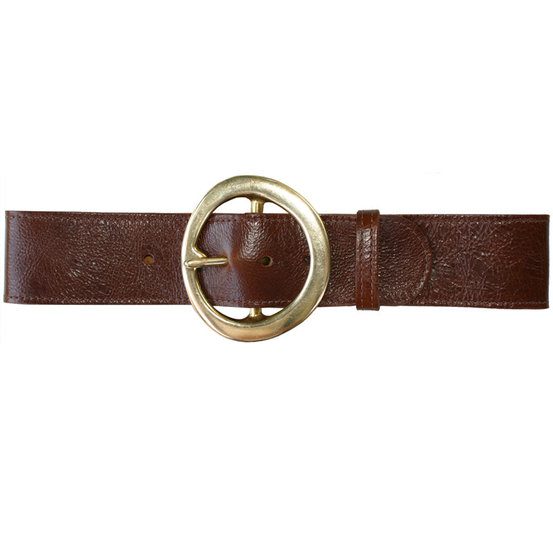 Chunky Waist Belt - Brown