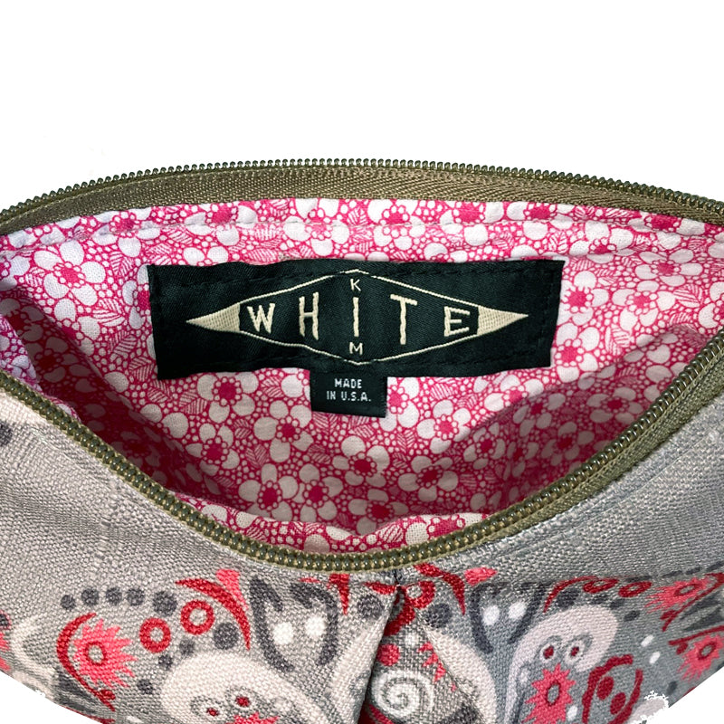 Folk Placement Pom Pom Bag