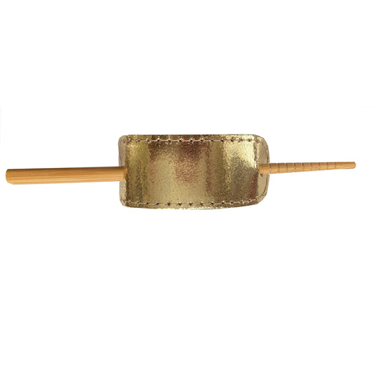 Hair Stick - High Metallic Gold