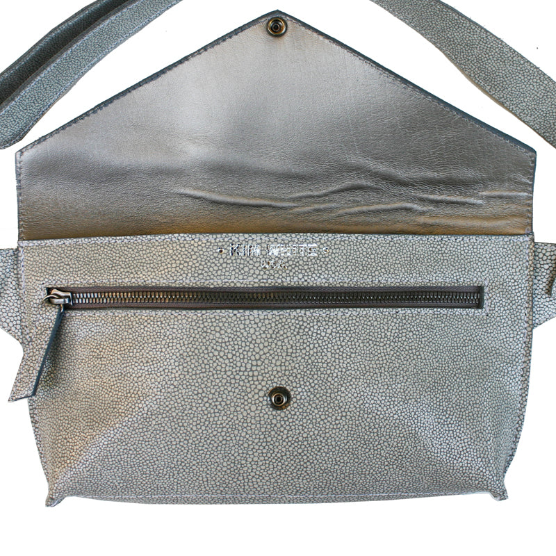 Seam-Out Fanny Pack - White Eggshell