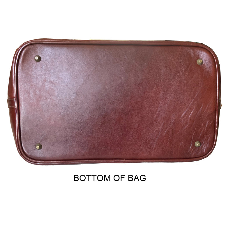 Weekender Travel Bag - Electric Blue Floral