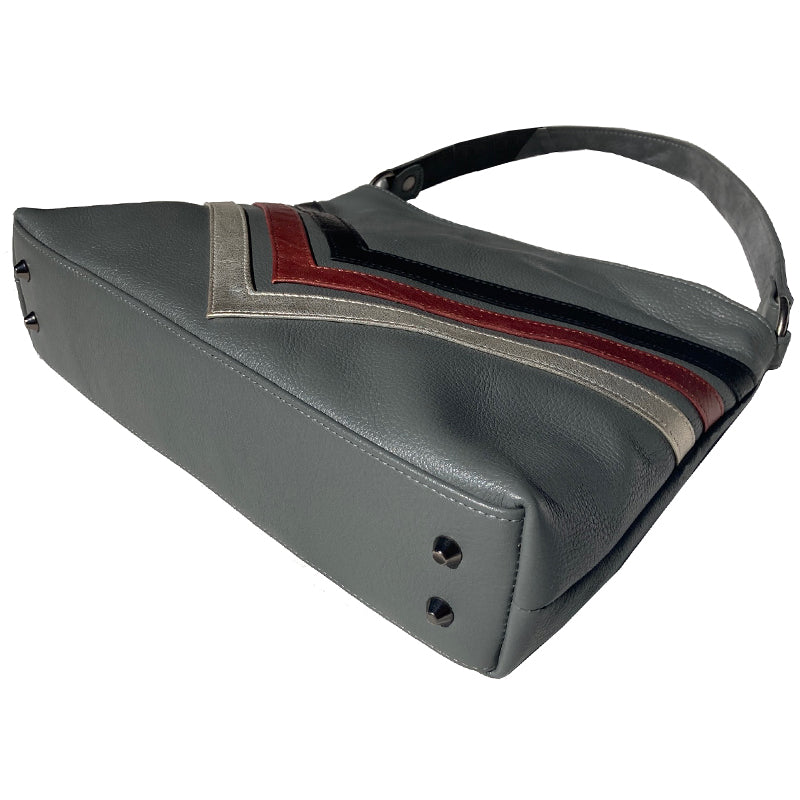 Chevron Bag - Grey