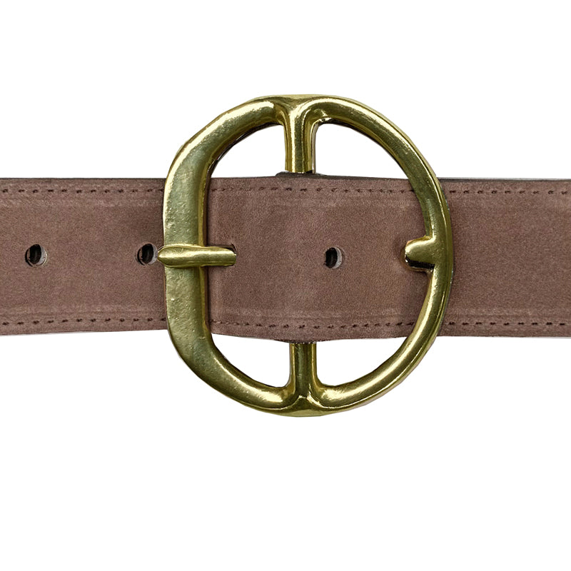 Chunky HIP PANT Belt - Taupe Suede