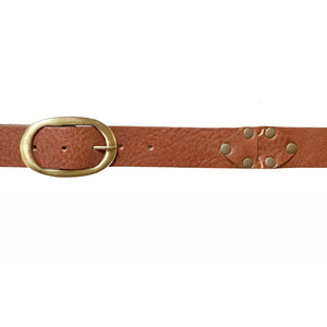 Interlock Belt - Cognac