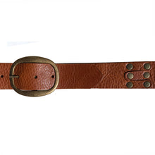 Load image into Gallery viewer, Pieced &amp; Riveted - Cognac
