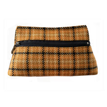 Load image into Gallery viewer, Cosmetic Bag - Golden Plaid 1974

