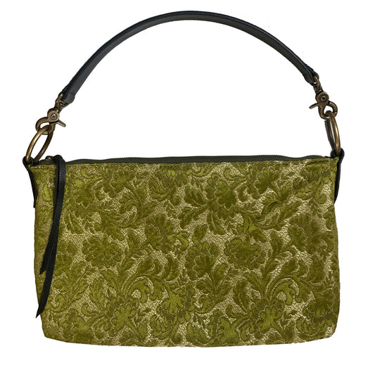 Slouchy Bag - Vintage Green Floral