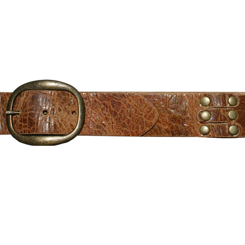 Pieced & Riveted - Caramel Crackle