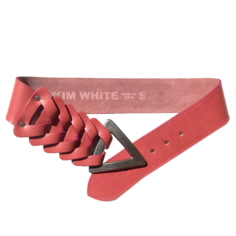 Triangle Waist Belt - Pink