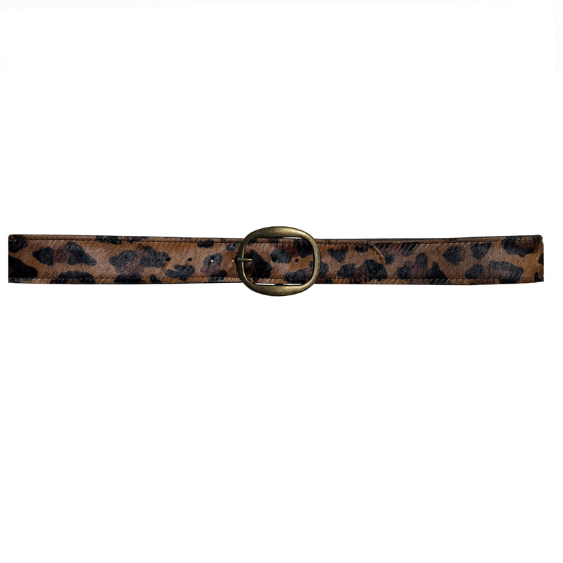 Heirloom Basic Belt - Leopard "Pony Fur"