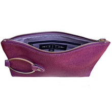 Load image into Gallery viewer, Ring Clutch - Purple Fur
