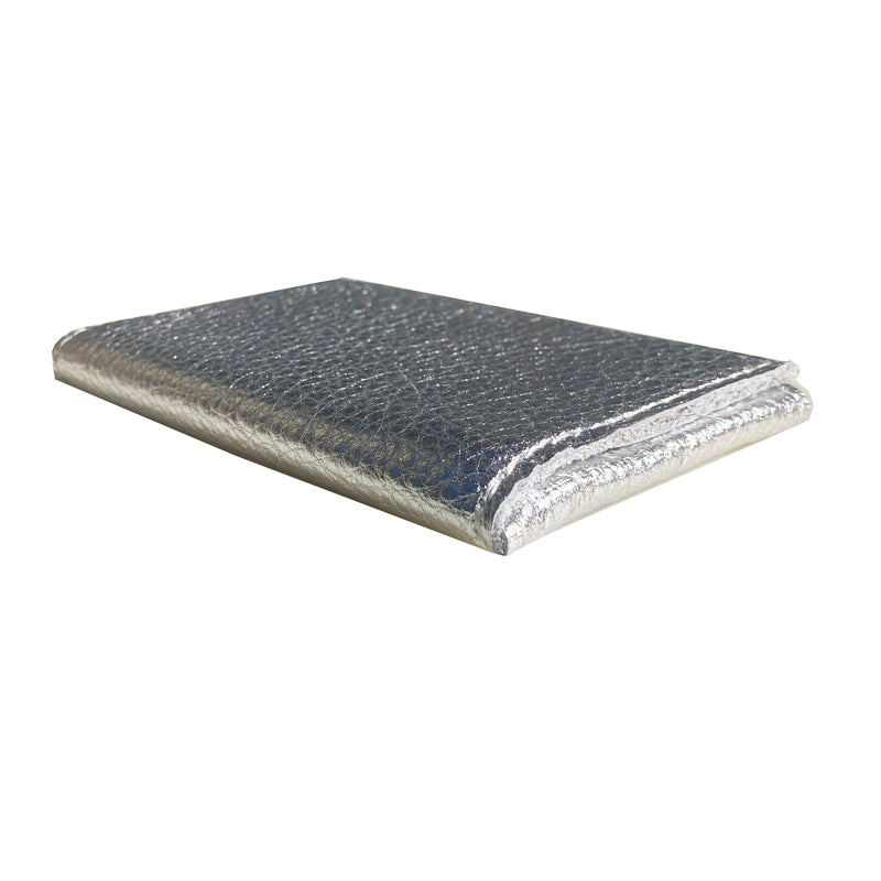 Folding Wallet - Silver Metallic