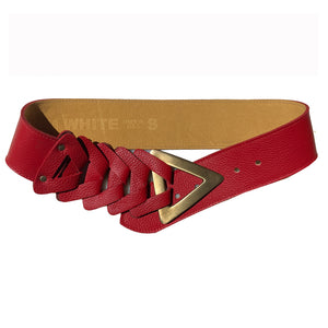 Triangle Waist Belt - Red