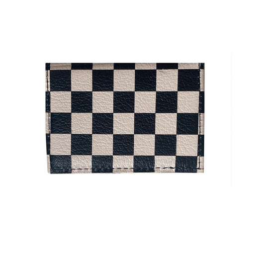 Folding Wallet - Checkers