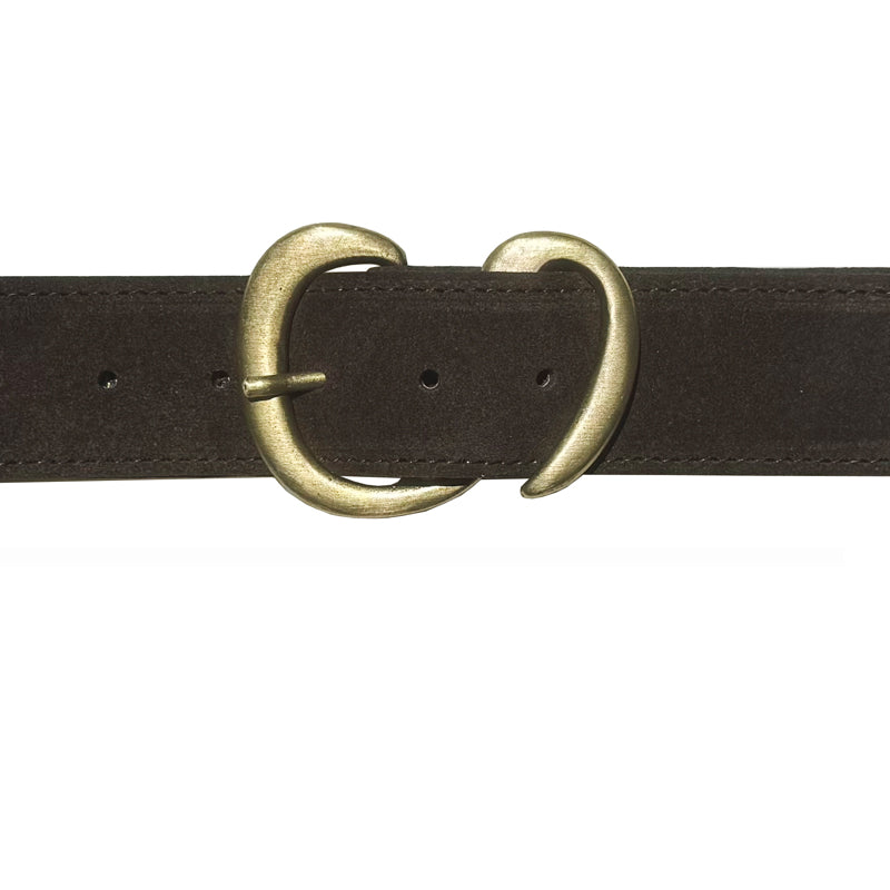 French Curve - Brown Suede