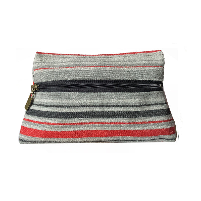 Cosmetic Bag - Grey Stripe 1978