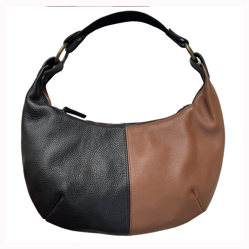 Hobo Bag -  Black & Brown