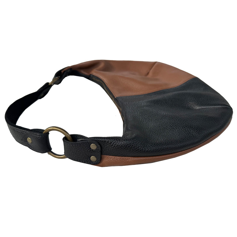 Hobo Bag -  Black & Brown