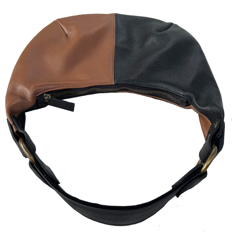 Hobo Bag -  Black & Brown