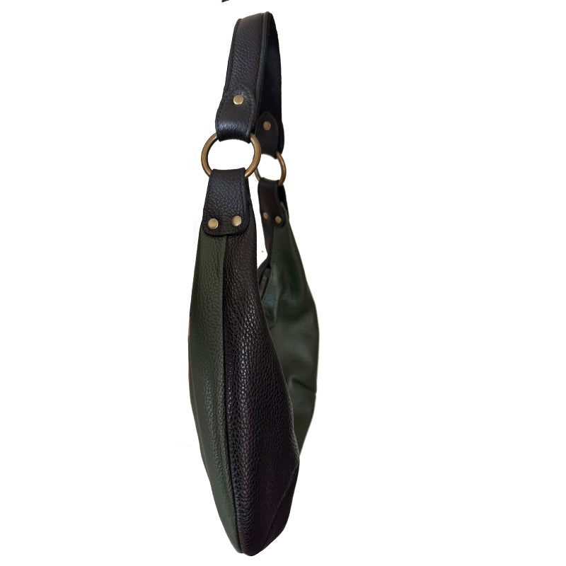 Hobo Bag -  Black & Forest