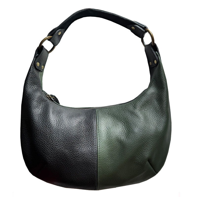 Hobo Bag -  Black & Forest