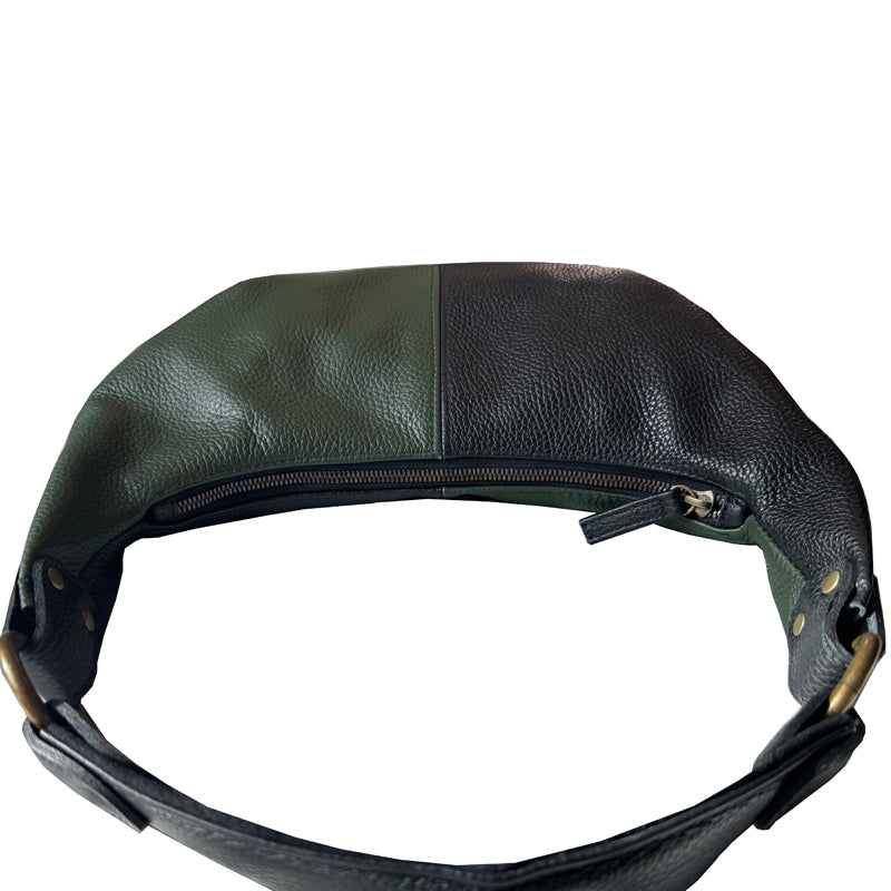 Hobo Bag -  Black & Forest