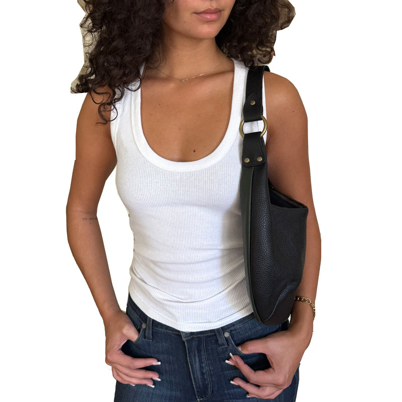 Hobo Bag -  Black & Forest