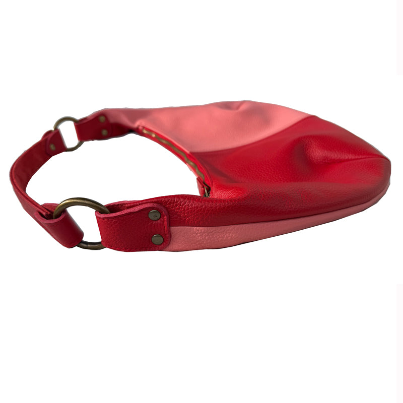 Hobo Bag -  Red & Pink