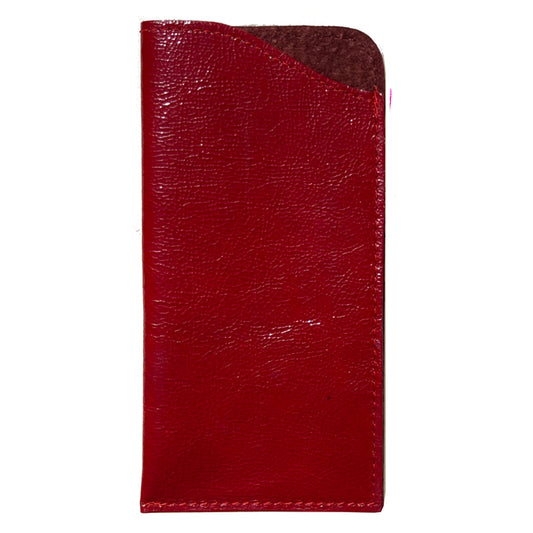 Eyeglass Case - Red Patent Leather