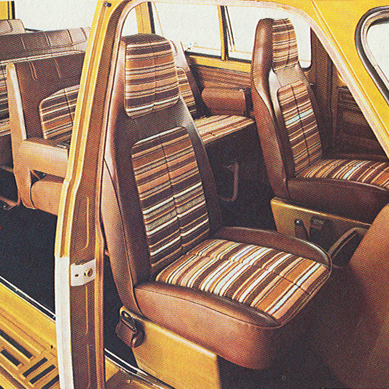 Cosmetic Bag - Ocean Stripe 1975