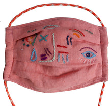 Load image into Gallery viewer, Artist Collab - Light Pink Toggle one size fits all

