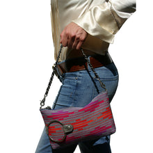 Load image into Gallery viewer, Vintage Airline Upholstery - Ring Clutch wStrap
