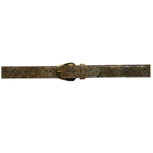 Inverted Ribbon -Antique Gold Metallic