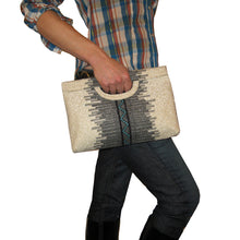 Load image into Gallery viewer, Cut-Out Clutch - Grey Southwest 1975
