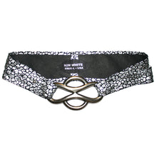 Load image into Gallery viewer, Infinity Waist Belt - Silver Baby Cheetah
