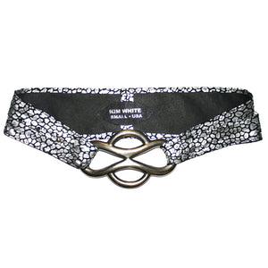 Infinity Waist Belt - Silver Baby Cheetah