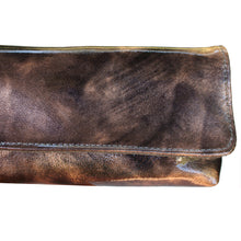 Load image into Gallery viewer, Baguette Clutch  - Purple &amp; Blush

